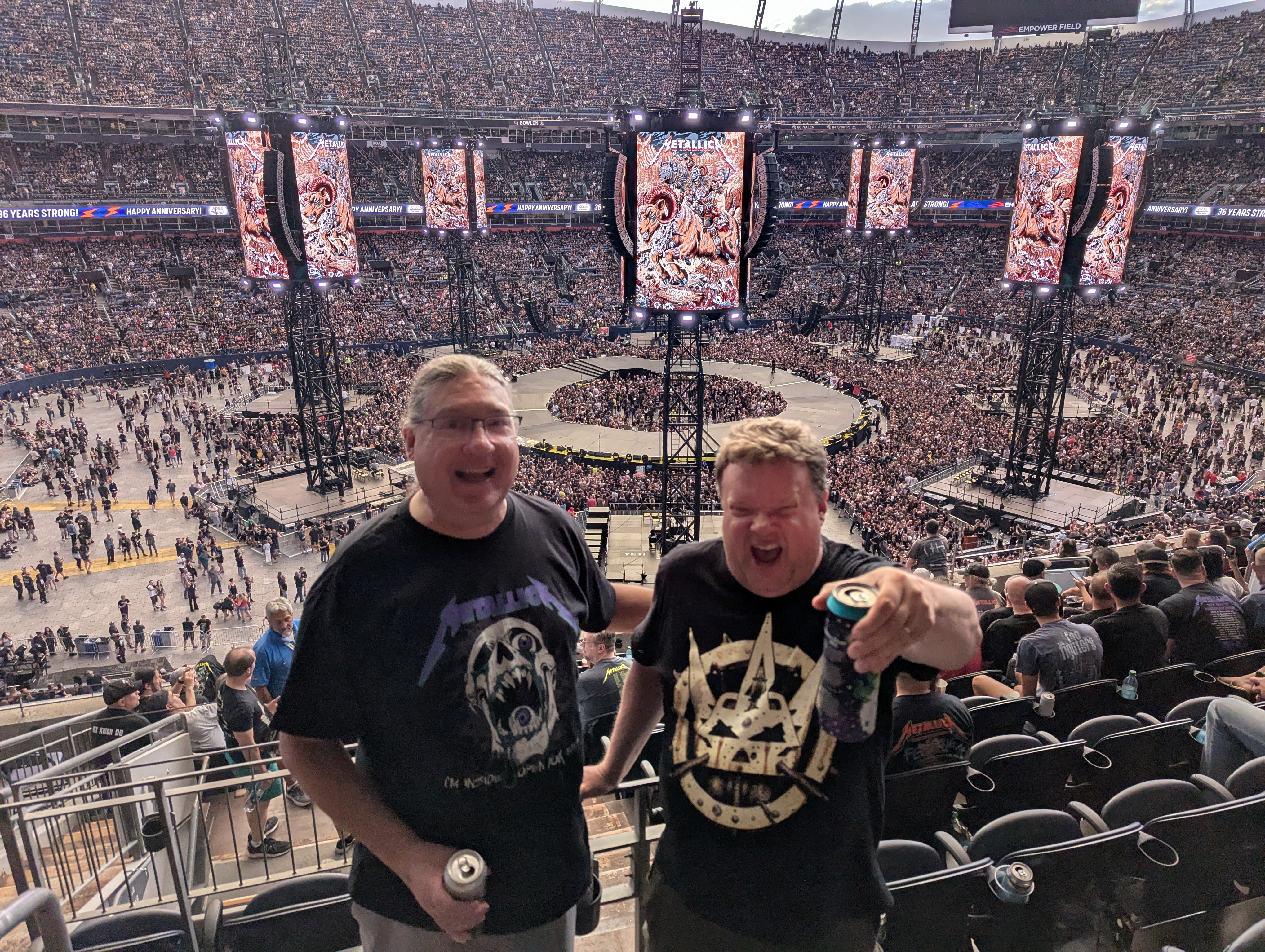 Metallica, Empower Field, Denver, Colorado, Michael Sanders, Jarl Anderson